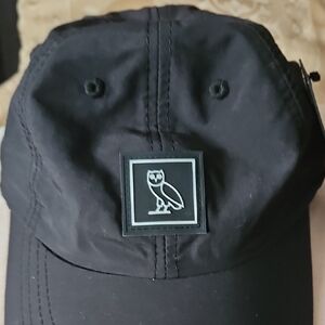 OVO Black Owl Emblem Hat